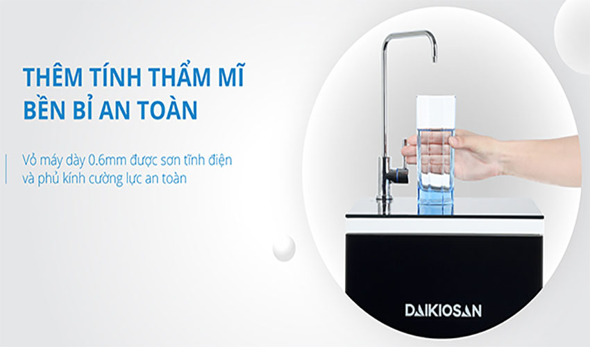Chất liệu của Máy lọc nước RO Daikiosan DSW-32008G