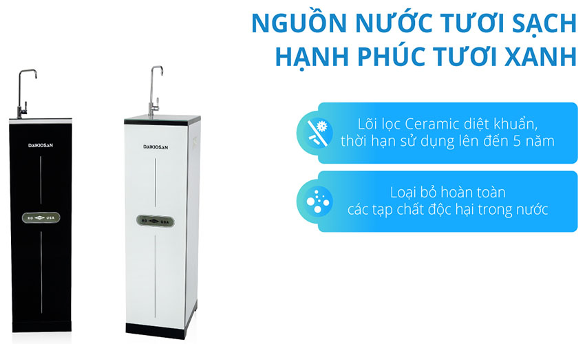 Máy lọc nước RO Daikiosan DSW-42010G - Hàng chính hãng