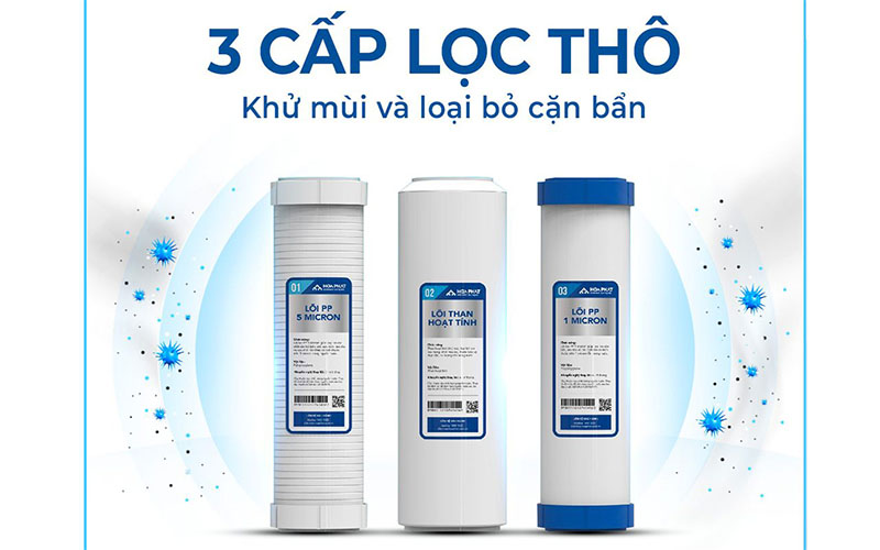 Máy lọc nước RO tủ đứng Hòa Phát HPR522 - Hàng chính hãng