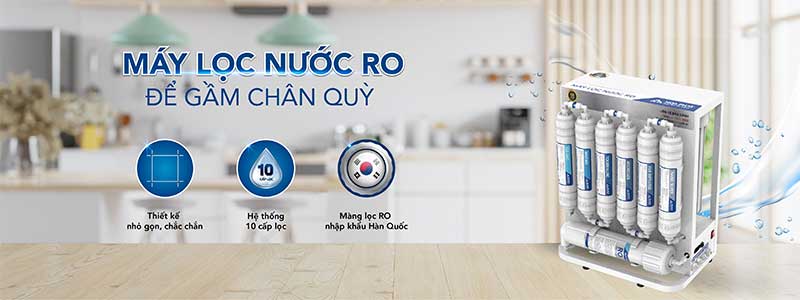 Máy lọc nước RO Hòa Phát HWU1A1022 - Hàng chính hãng