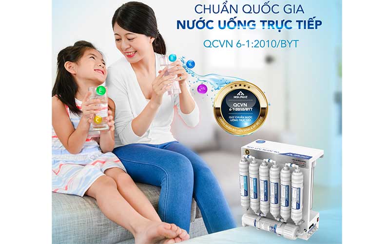 Máy lọc nước RO Hòa Phát HWU3A1022 - Hàng chính hãng
