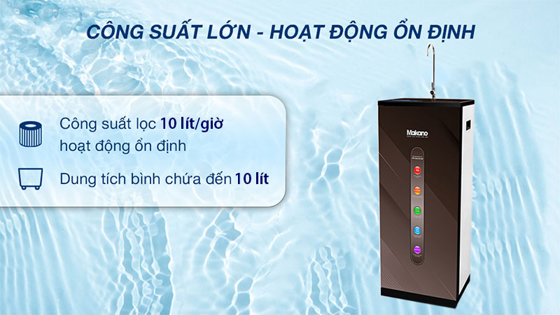 Máy lọc nước RO Hydrogen Makano MKW-32010H - Hàng chính hãng