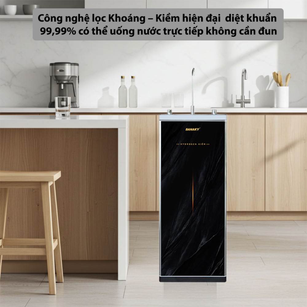 Máy lọc nước RO Hydrogen kiềm Sanaky SNK-E1HK007 công nghệ lọc hiện đại