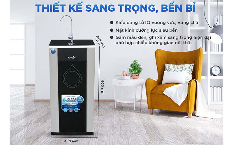Máy lọc nước Karofi ERO102 - Hàng chính hãng