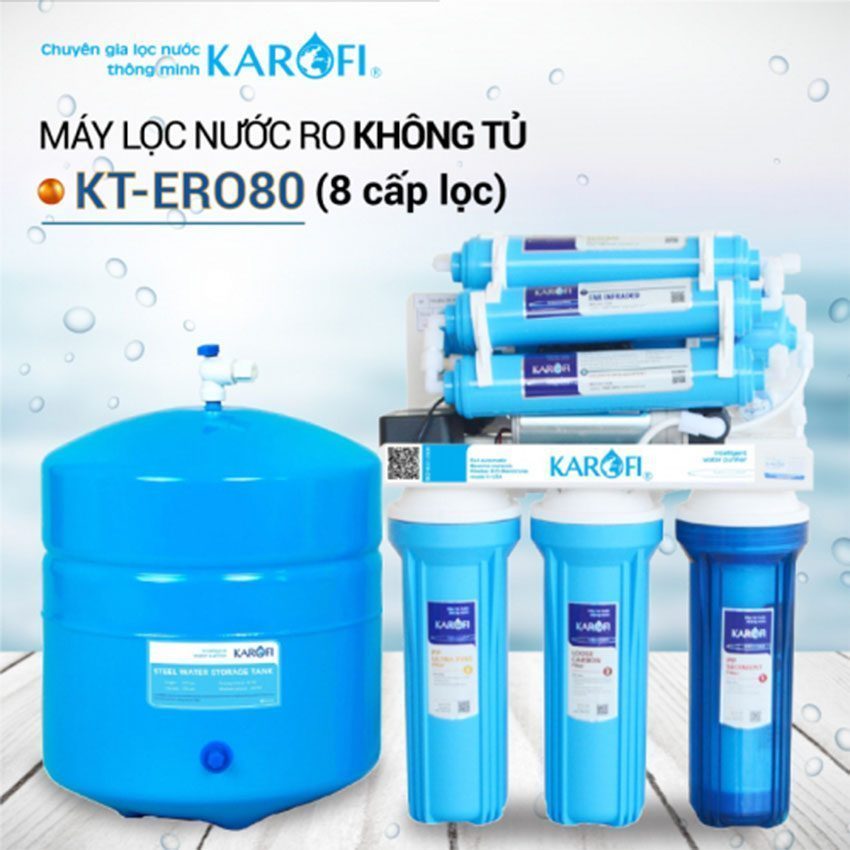 Máy lọc nước RO Karofi KT-ERO80
