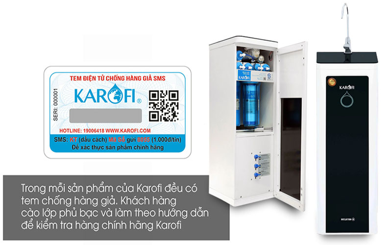 Máy lọc nước RO Karofi Megaton M-I2210/UH - Hàng chính hãng
