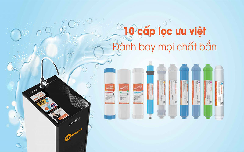 Máy lọc nước RO Livotec LRC110-H - Hàng chính hãng