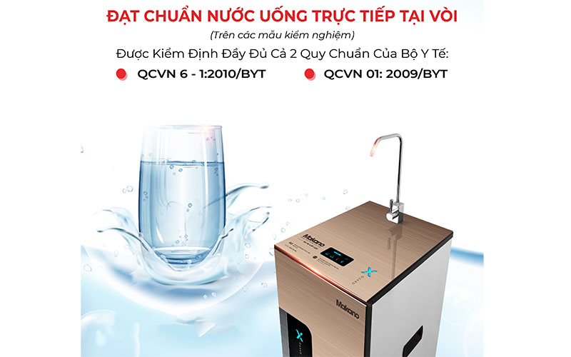 Máy lọc nước RO Makano X-Guard Luxury MKW-33010M - Hàng chính hãng