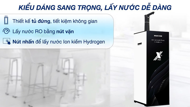 Máy lọc nước RO Maksim MAK-X3.0 - Hàng chính hãng