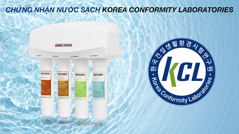 Máy lọc nước RO Stiebel Eltron Glacier 4 lõi - Hàng chính hãng