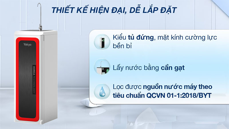Máy lọc nước RO Yakyo TP-808 - Hàng chính hãng