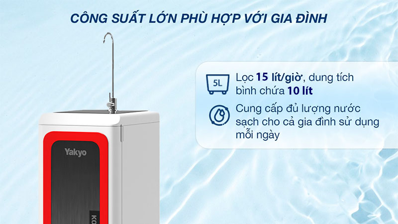 Máy lọc nước RO Yakyo TP-808 - Hàng chính hãng