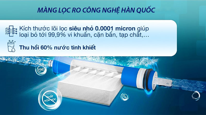 Máy lọc nước RO Yakyo TP-808 - Hàng chính hãng