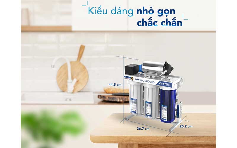 Máy lọc nước RO để gầm chân quỳ Hòa Phát HWU4A0812 - Hàng chính hãng