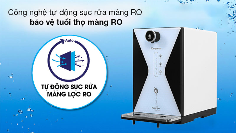 Máy lọc nước RO hydrogen ion kiềm Kangaroo KG100EED - Hàng chính hãng