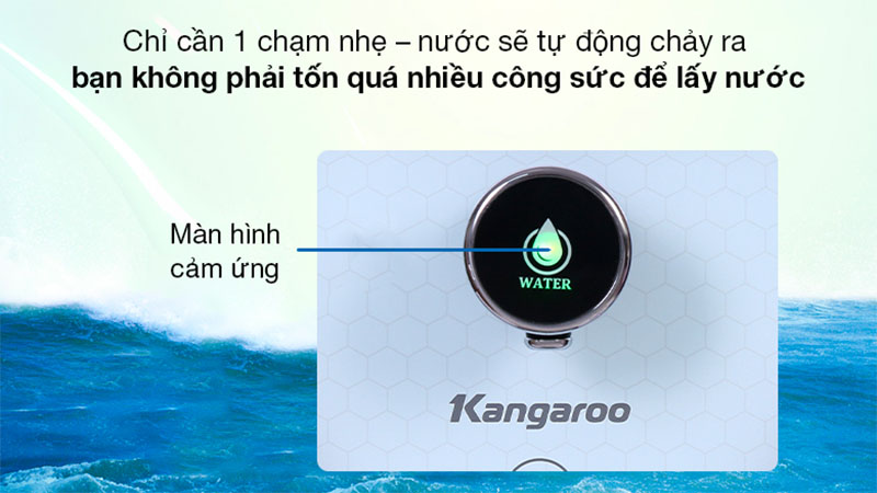 Máy lọc nước RO hydrogen ion kiềm Kangaroo KG100EED - Hàng chính hãng