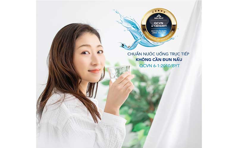 Máy lọc nước RO nóng lạnh Hòa Phát HWBR4B1021 - Hàng chính hãng