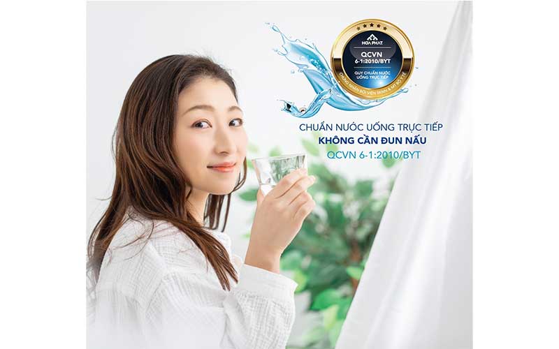 Máy lọc nước RO nóng lạnh Hòa Phát HWBS2A1021 - Hàng chính hãng