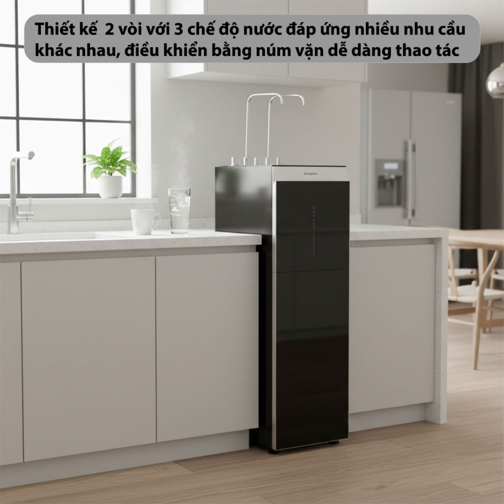 Máy lọc nước RO nóng lạnh Kangaroo KG12A6S - Hàng chính hãng