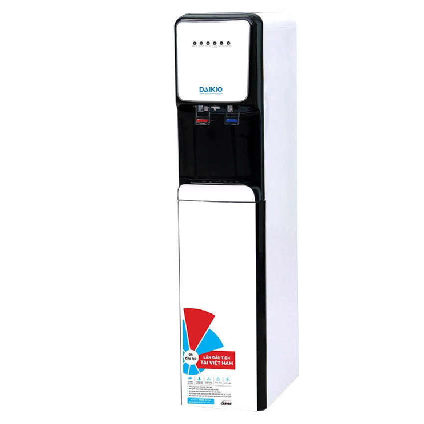 Máy lọc nước RO nóng lạnh cao cấp Daikio DKW-00008C - Hàng chính hãng