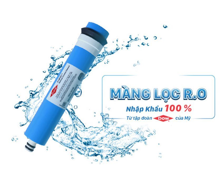 Máy lọc nước RO nóng lạnh cao cấp Daikio DKW-00008C - Hàng chính hãng