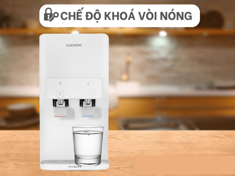 Máy lọc nước RO nóng lạnh Cuckoo CP-WR602HW - Hàng chính hãng
