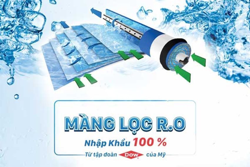 Máy lọc nước RO nóng nguội Daikio DKW-40309B - Hàng chính hãng