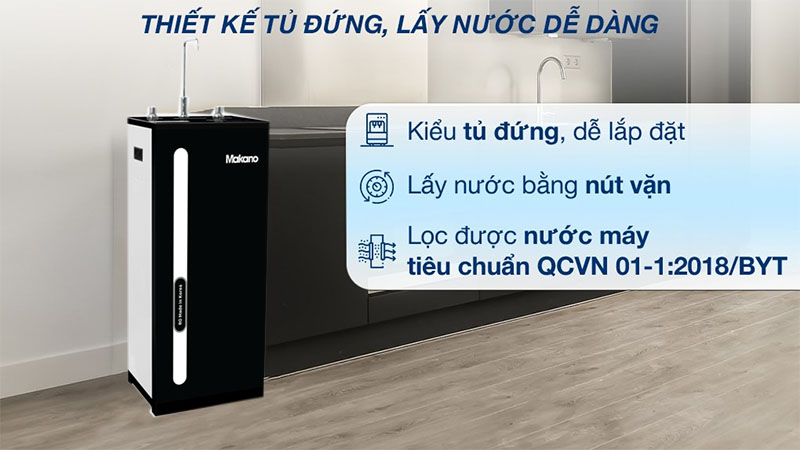 Máy lọc nước RO nóng nguội Makano MKW-42210H3 - Hàng chính hãng