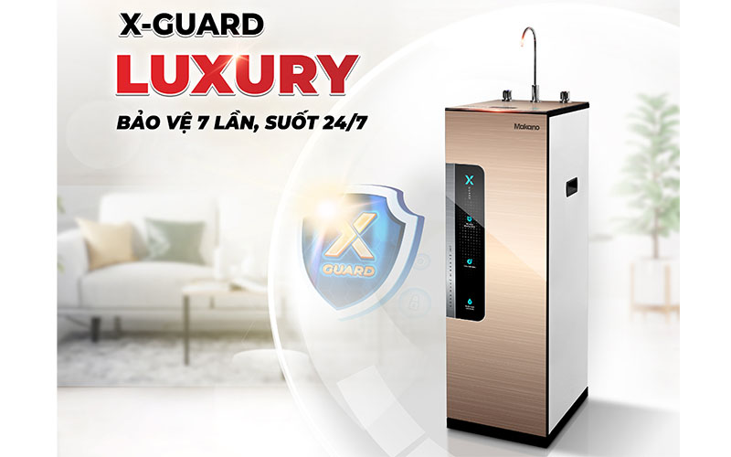 Máy lọc nước RO nóng nguội Makano X-Guard Luxury MKW-33210M - Hàng chính hãng