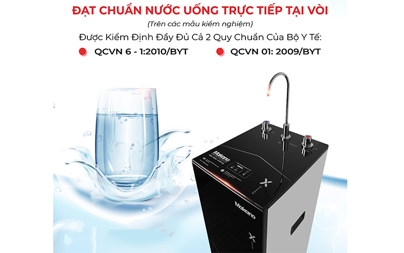 Máy lọc nước RO nóng nguội Makano X-Guard MKW-32210M - Hàng chính hãng