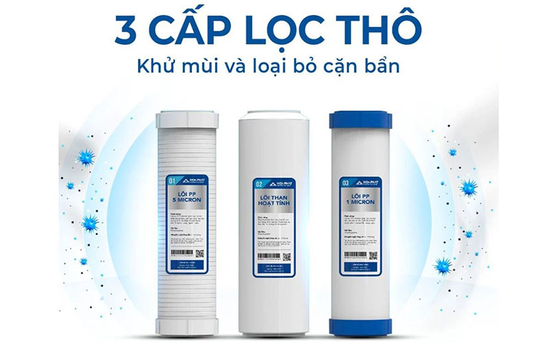 Máy lọc nước RO nóng nguội lạnh Hòa Phát HPN683 - Hàng chính hãng