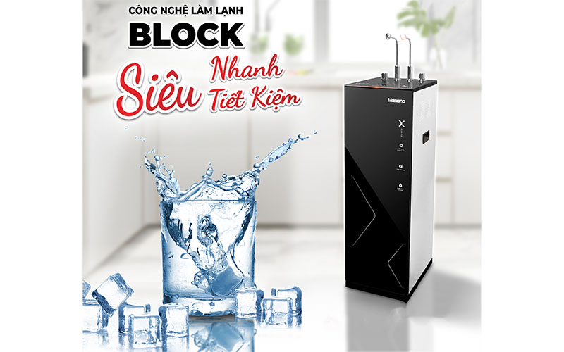 Máy lọc nước RO nóng nguội lạnh Makano X-Guard MKW-32710M - Hàng chính hãng