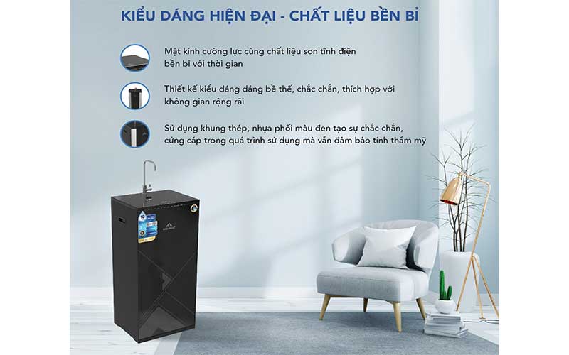 Máy lọc nước RO tủ đứng Hòa Phát HWR1A1022 - Hàng chính hãng