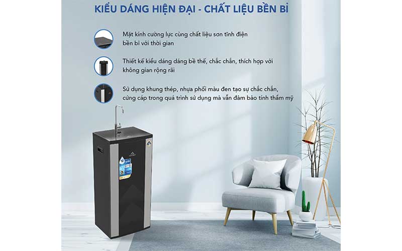 Thiết kế của Máy lọc nước RO tủ đứng Hòa Phát HWR2A1022/HWR2B1022