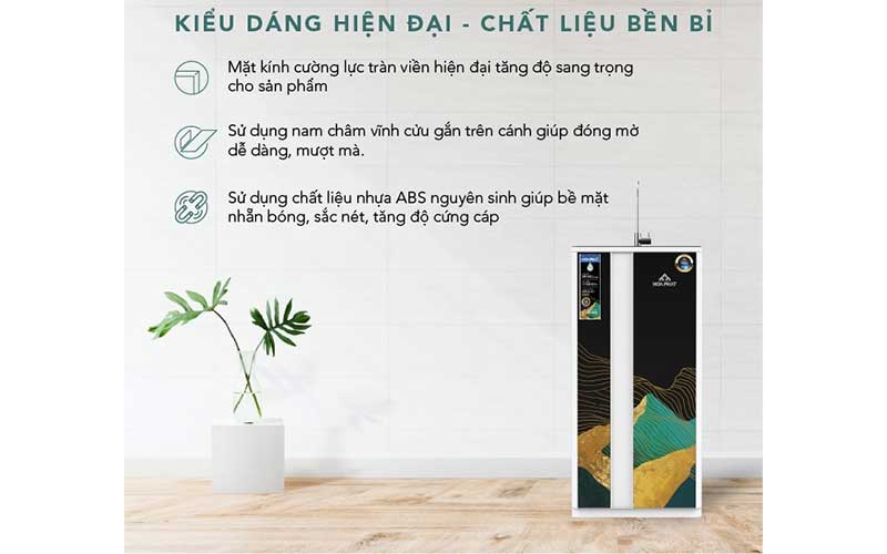 Thiết kế của Máy lọc nước RO tủ đứng Hòa Phát HWR4B1022