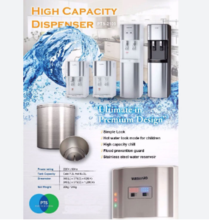 Máy lọc nước Seoul Aqua PTS-2100 - Hàng chính hãng