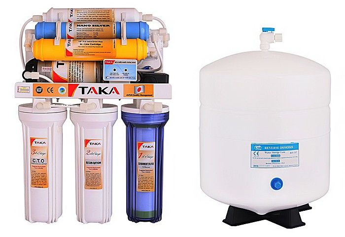 Máy lọc nước Taka R.O-VS6 - Cấp lọc RO
