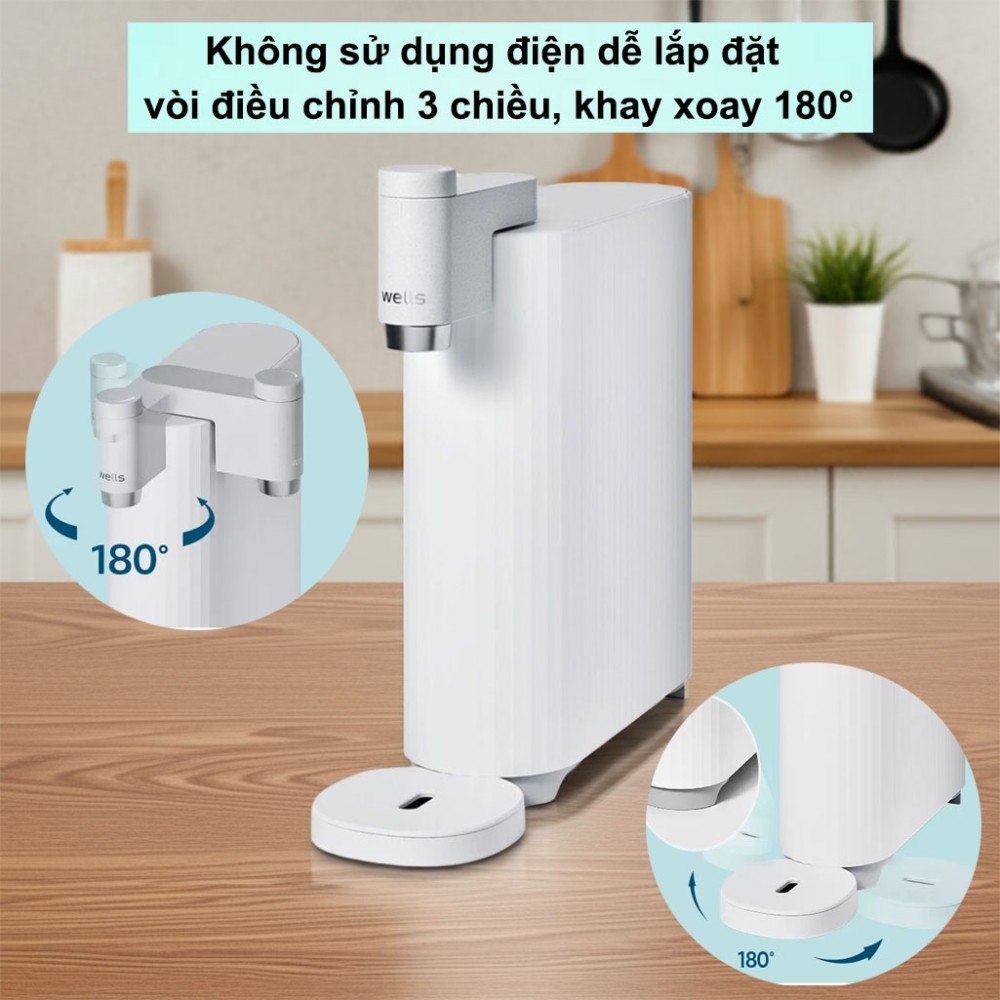 Máy lọc nước Wells New Mini - Hàng chính hãng
