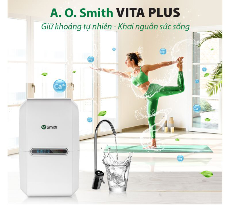 Máy lọc nước A. O. Smith VITA PLUS - Hàng chính hãng