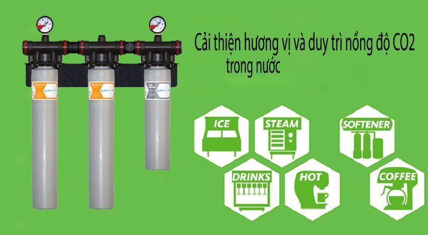 Máy lọc nước cho máy hấp Aquasana Pro-Series FS-HF3-2ML - Hàng chính hãng