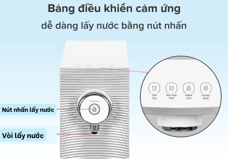 Máy lọc nước để bàn Cuckoo CP-M011L - Hàng chính hãng