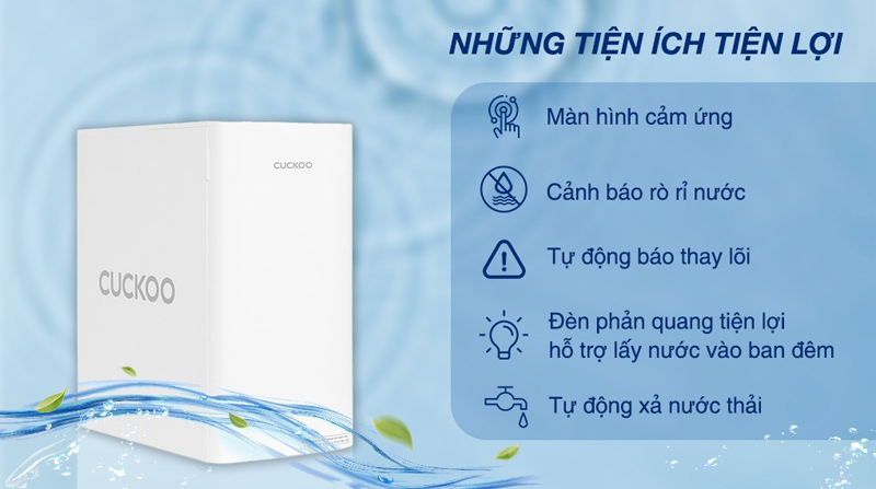 Máy lọc nước RO Cuckoo CP-YR701UW  - Hàng chính hãng