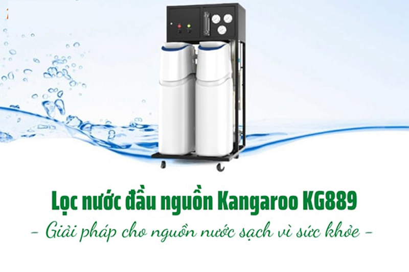 Máy lọc nước đầu nguồn Kangaroo KG889 - Hàng chính hãng
