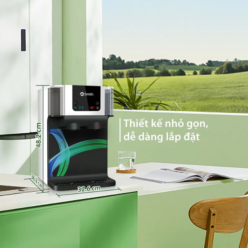 Máy lọc nước để bàn A. O. Smith ROSS™ ECO-AOC75PUR - Hàng chính hãng