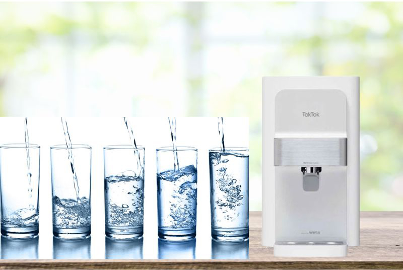 Máy lọc nước để bàn Toktok Care P-110R - Hàng chính hãng