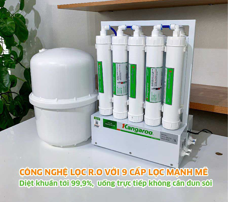 Máy lọc nước để gầm Kangaroo KGHP66 - Hàng chính hãng