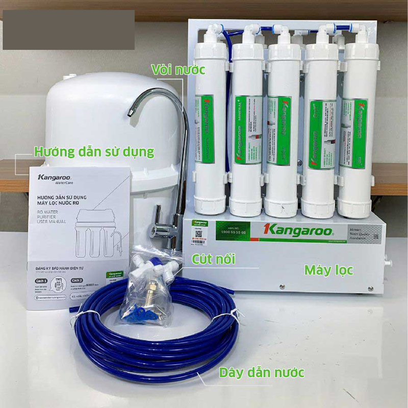 Máy lọc nước để gầm Kangaroo KGHP66 - Hàng chính hãng