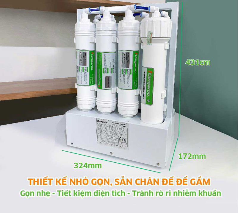 Máy lọc nước để gầm Kangaroo KGHP66 - Hàng chính hãng