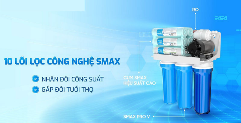 Máy lọc nước Karofi KT-ERO100V - Hàng chính hãng