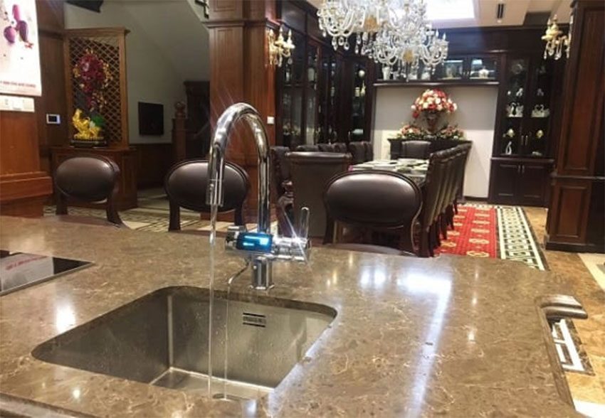 Máy lọc nước điện giải ion kiềm giàu Trim Ion Gracia với thiết kế lắp đặt dễ dàng